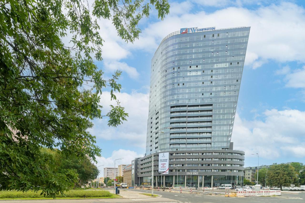 Comfy Apartments 4-5Th Floor Hanza Tower - Sauna & Pool 슈체친 외부 사진