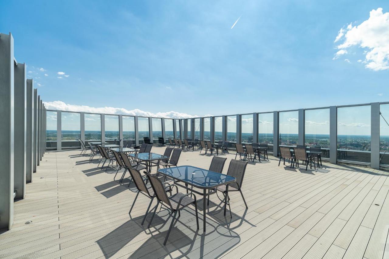 Comfy Apartments 4-5Th Floor Hanza Tower - Sauna & Pool 슈체친 외부 사진