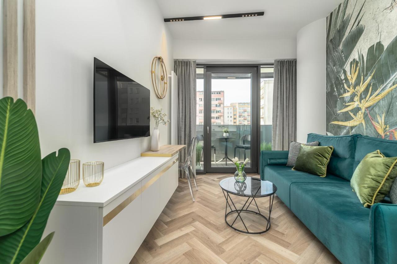 Comfy Apartments 4-5Th Floor Hanza Tower - Sauna & Pool 슈체친 외부 사진